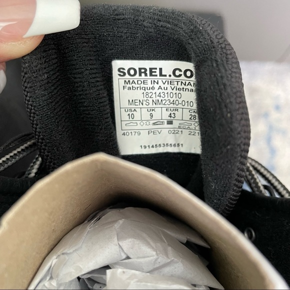 Sorel Men’s Black Waterproof Boot - Picture 13 of 15